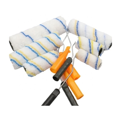 Πλαστικό χειριστήριο PP 4 ιντσών Mini Roller Paint Roller για επαγγελματικά εργαλεία ζωγραφικής τοίχων