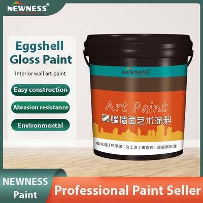 20KG/BUCKET DIY Eggshell Βενετσιάνικη γύψο χρώμα για την αντι-μείωση εσωτερική τοιχογραφία