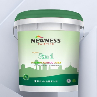 20KG/BUCKET Προηγμένη εσωτερική βαφή από λατέξ για την επίστρωση κτιρίων στο Shunde NEWNESS