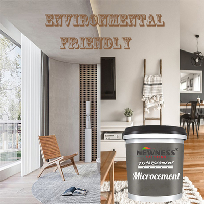 20KG/BUCKET Όγκος Σιλικωτικού Ακρυλικού Λάτεξ υγρού μικροσιμέντου Πίνακας για εσωτερικούς τοίχους