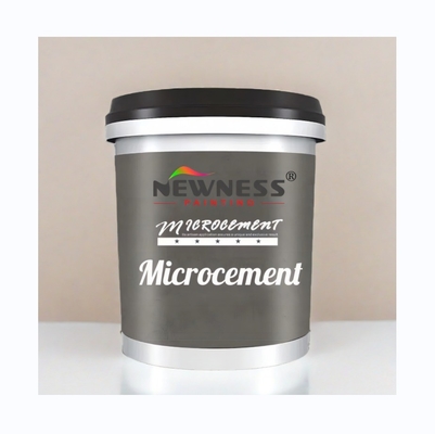 20KG/BUCKET Γάλλοι κανονισμοί VOC Μια εσωτερική βαφή τοίχου μικροσιμέντου για διακόσμηση σπιτιού