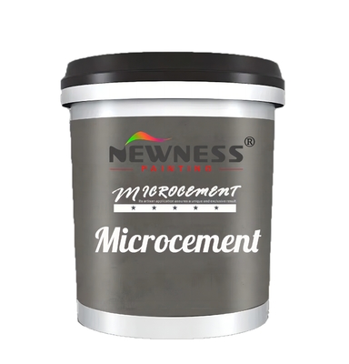 20KG/BUCKET Γάλλοι κανονισμοί VOC Μια εσωτερική βαφή τοίχου μικροσιμέντου για διακόσμηση σπιτιού