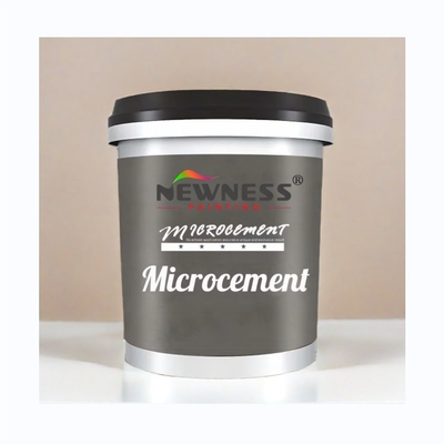20KG/BUCKET όγκος μικροσιμέντο πατώματος κιτ υψηλή γυαλιστερή τελική ανθεκτική στις γρατσουνιές