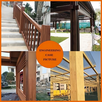 Ματ χρώμα ξύλινη επίδραση Powder Coatings Spray με ηλεκτροστατικό χρώμα ψεκασμού