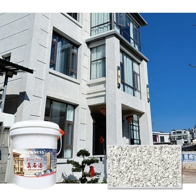 Εξωτερικό τοίχος Fleck Stone Spray Paint Stone Color Paint για 250 ώρες αντοχή στην γήρανση