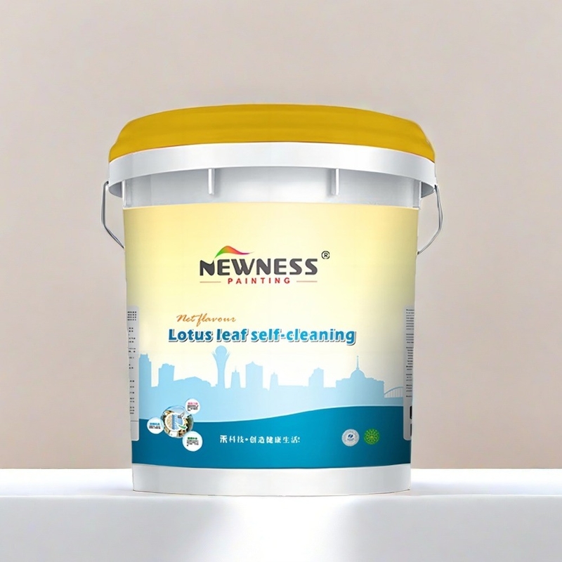 Αριθμός CAS 79-10-7 Καθαρή ακρυλική λατέξ βαφή 1,25 kg/l Πυκνότητα με προηγμένο γυαλιστερό φινίρισμα